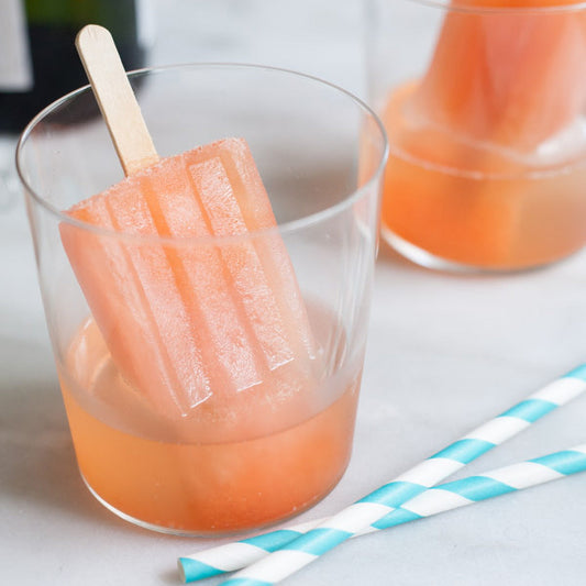 Aperol Spritz Popsicles