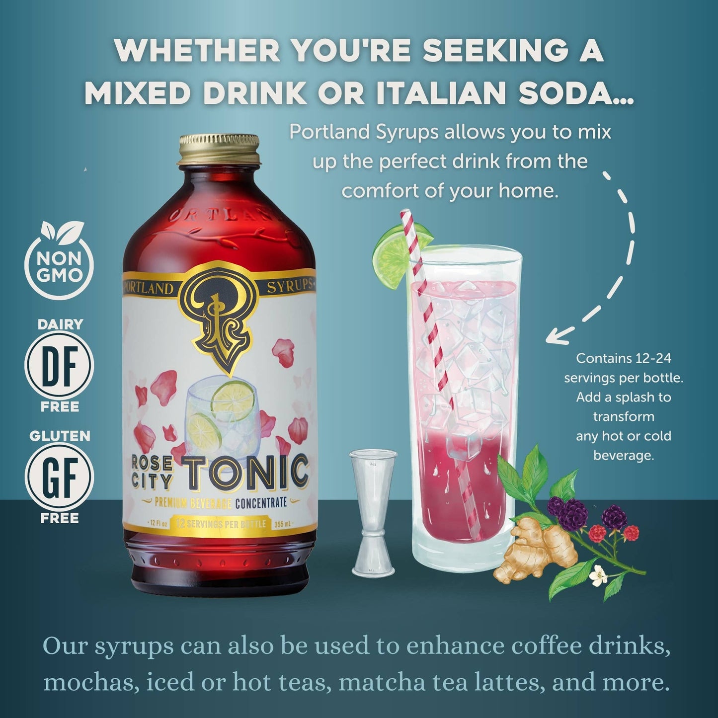Rose City Tonic Syrup