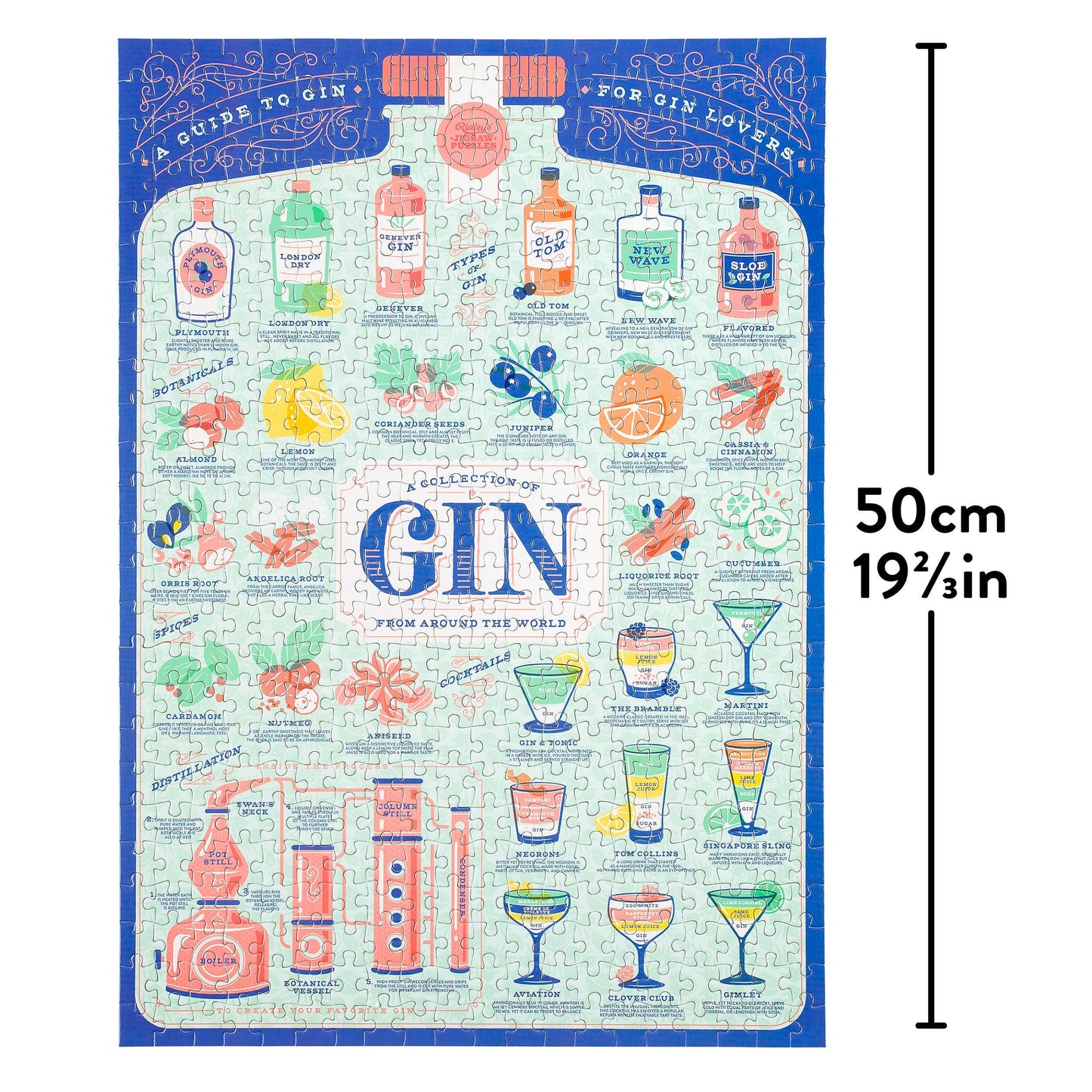 Gin Lover's 500 Piece Jigsaw Puzzle
