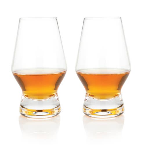 Raye Crystal Glencairn Glasses by Viski: Set of 2