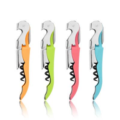 Truetap™ Soft-Touch Double-Hinged Corkscrew
