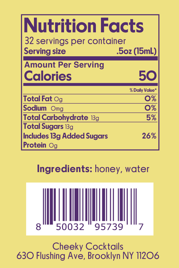 Honey Syrup