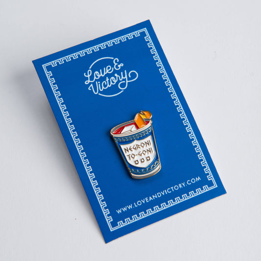 Negroni To-goni Cocktail PIn
