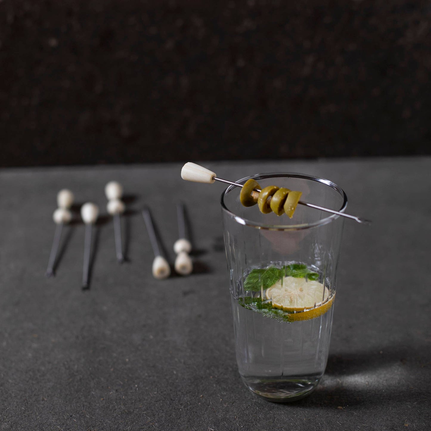 Blanco Cocktail Picks: Set of 6