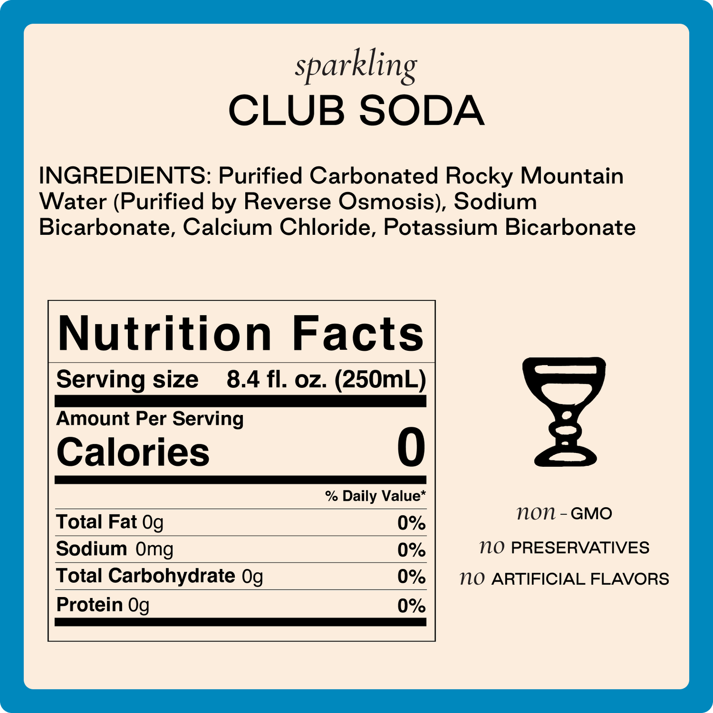 Club Soda - 4 pack