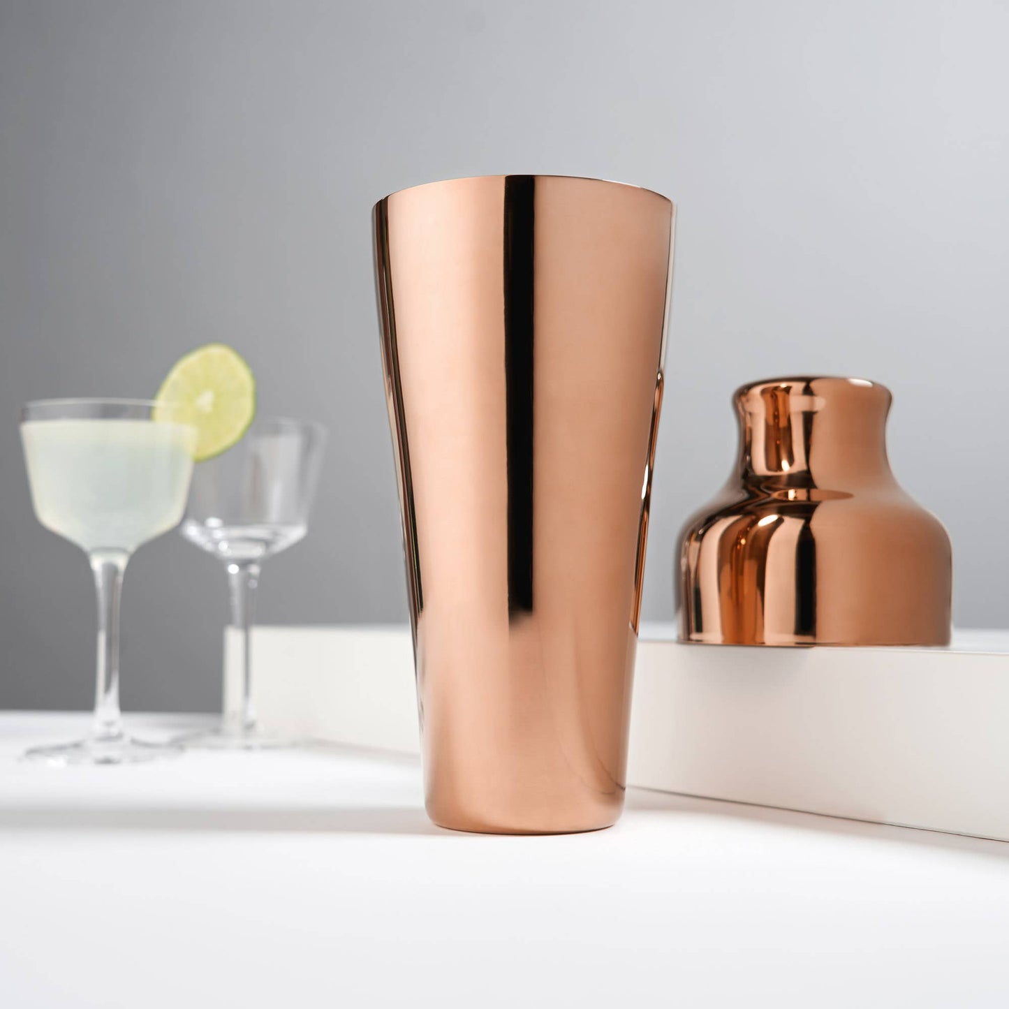 Summit™ Copper-Plated Parisian Cocktail Shaker