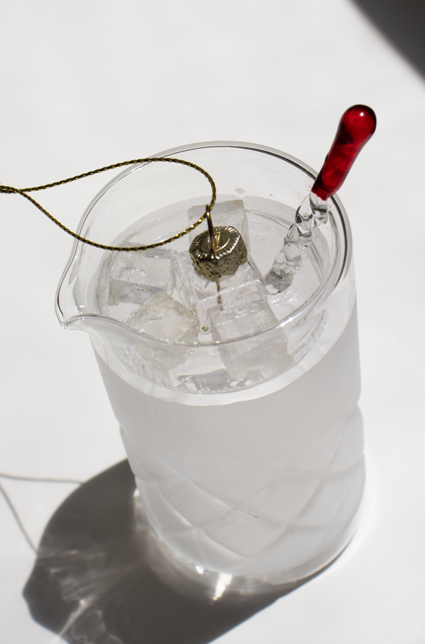 Bar Mixing Glass Holiday Ornament Christmas Decor - Presale