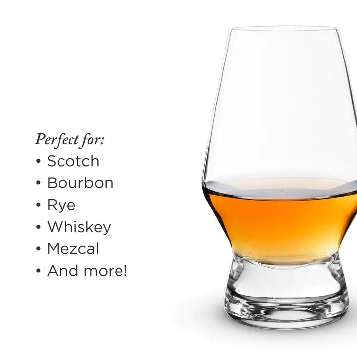 Raye Crystal Glencairn Glasses by Viski: Set of 2