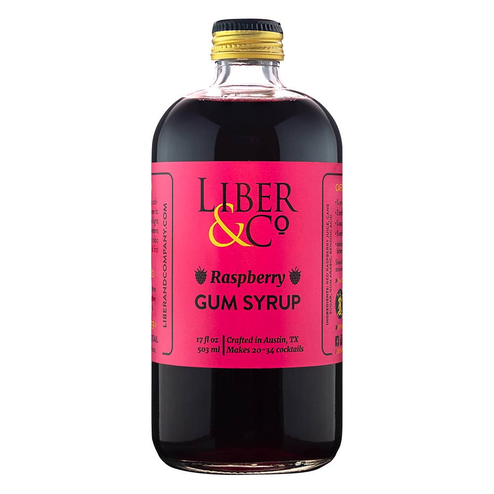 Raspberry Gum Syrup