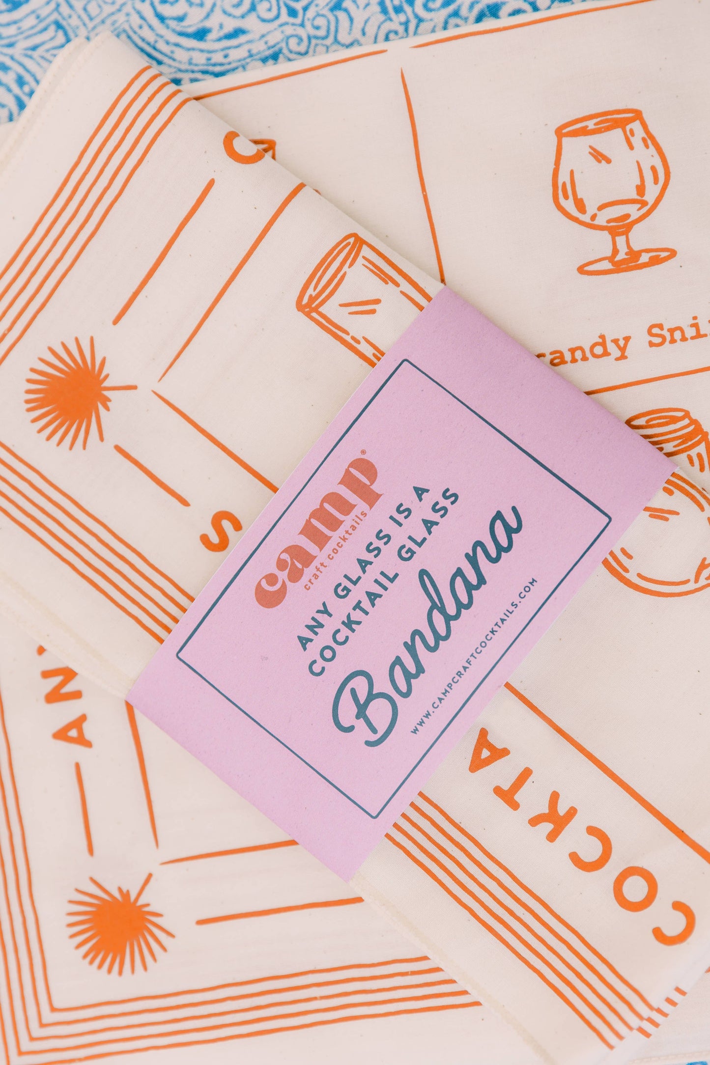 Any Glass is a Cocktail Glass Bandana