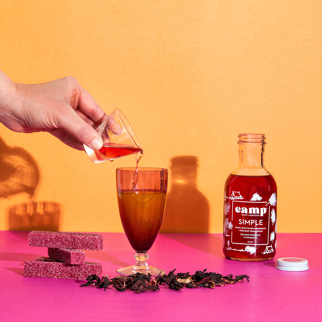 Hibiscus Simple Syrup Kit