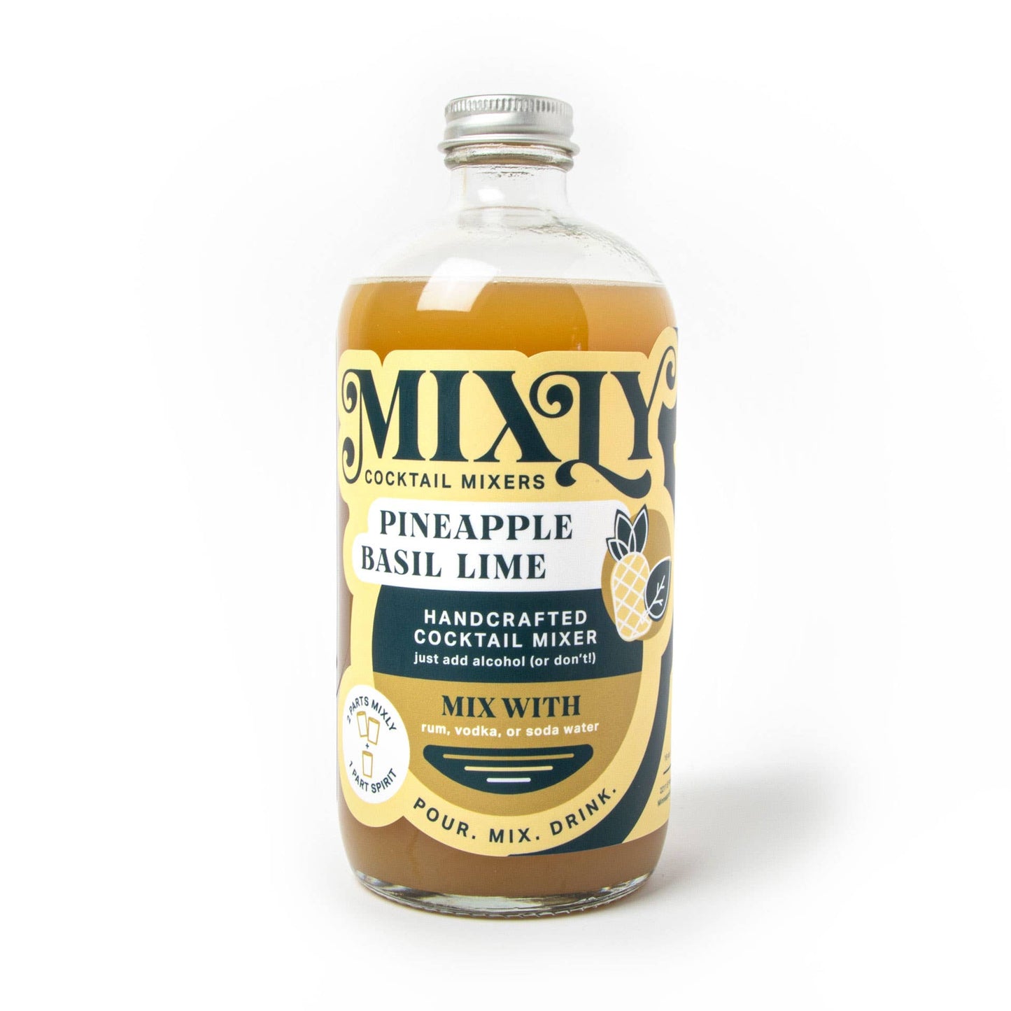 Pineapple Basil Lime Mixer
