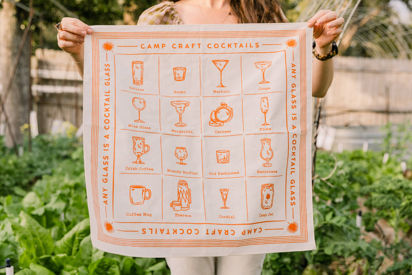 Any Glass is a Cocktail Glass Bandana
