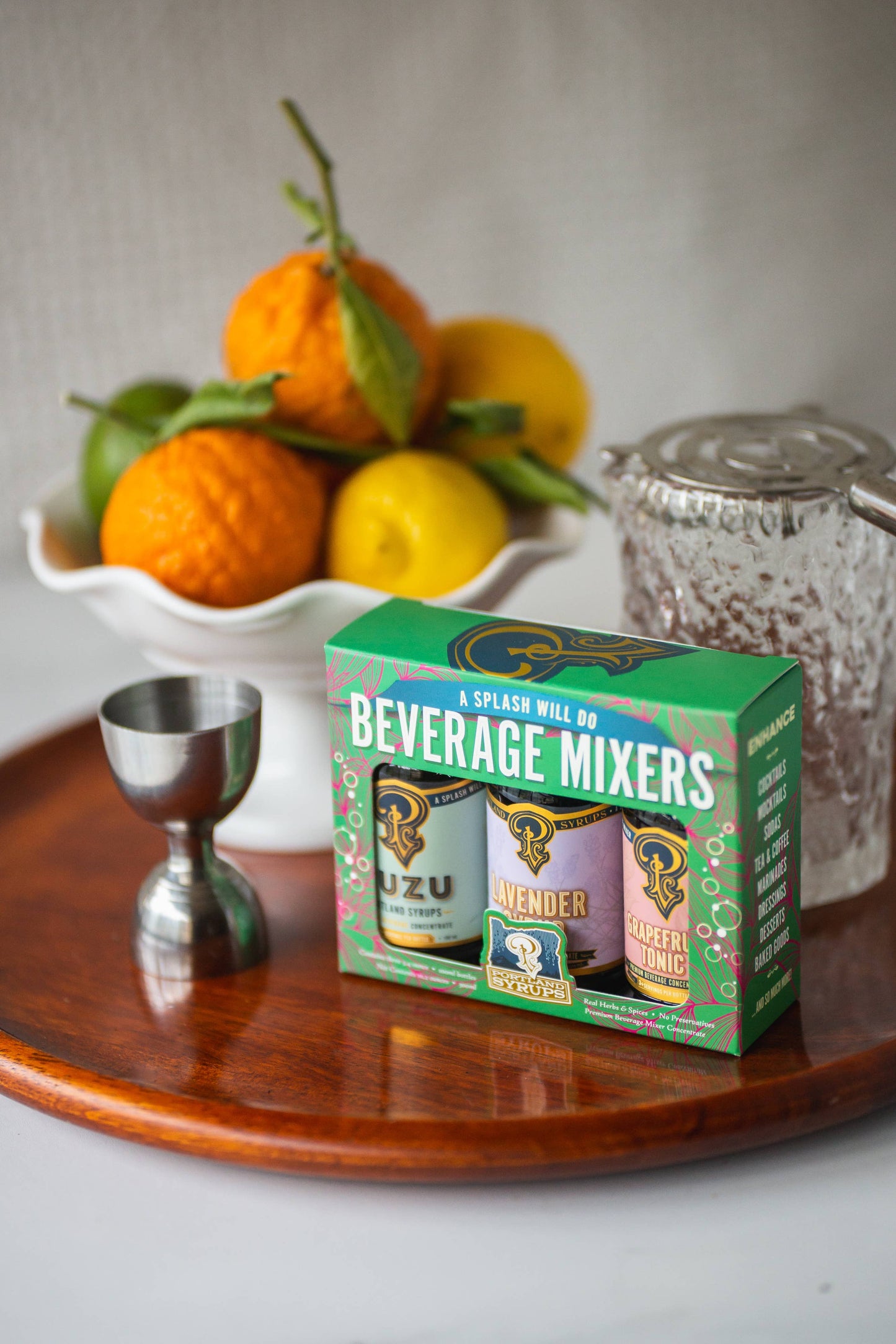 Emerald Standard Cocktail / Mocktail Drink Mixers Gift Set