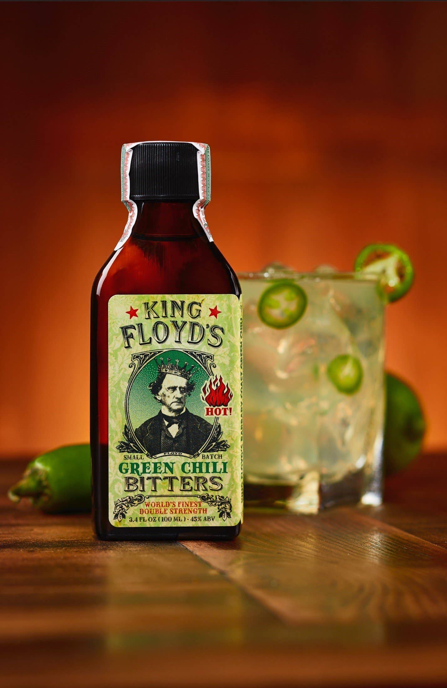 KING FLOYD'S Green Chili Bitters