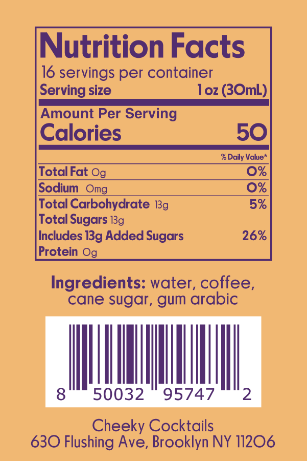 Espresso Syrup