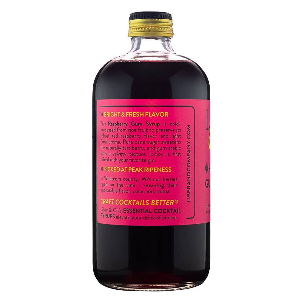 Raspberry Gum Syrup