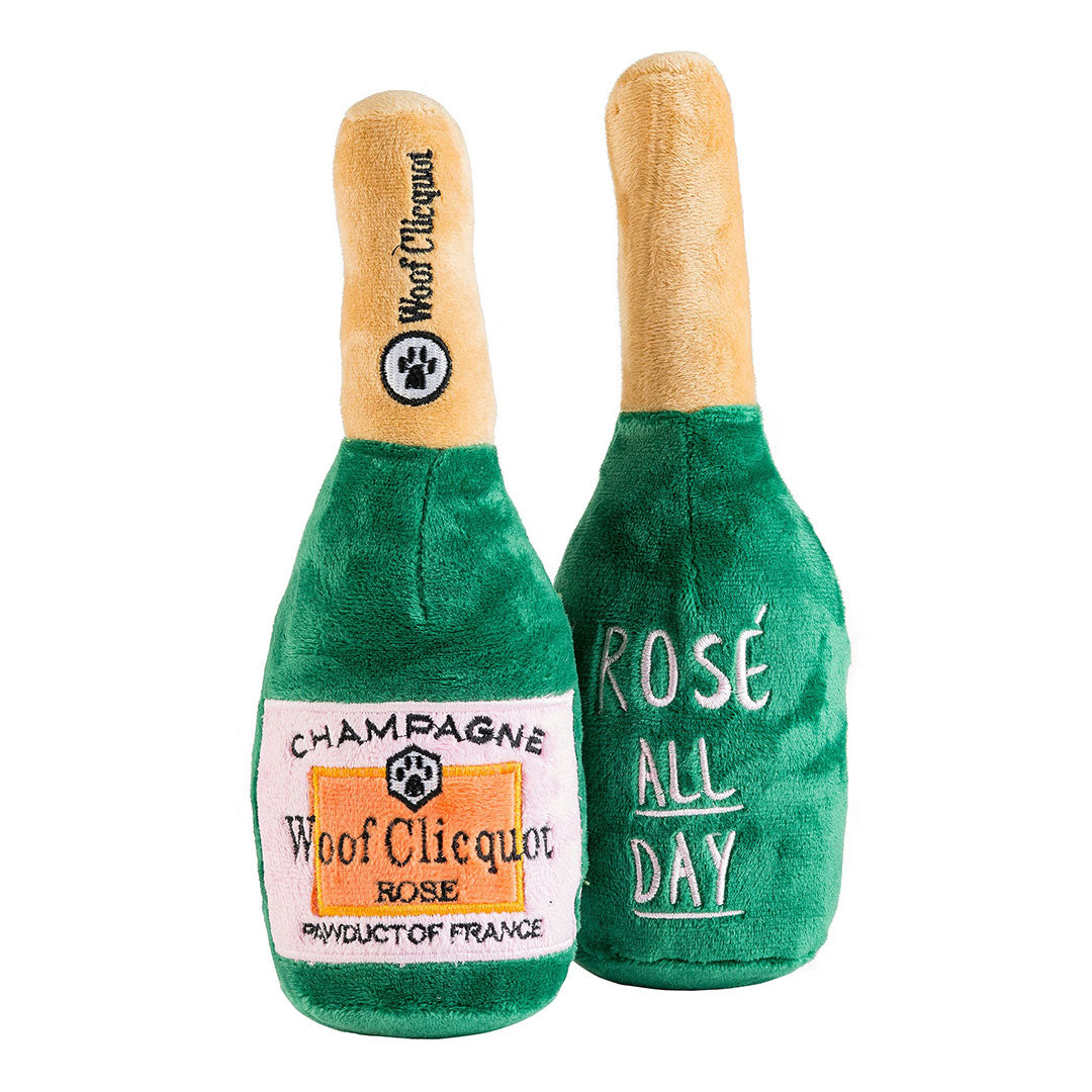 Woof Clicquot Rosé Dog Toy