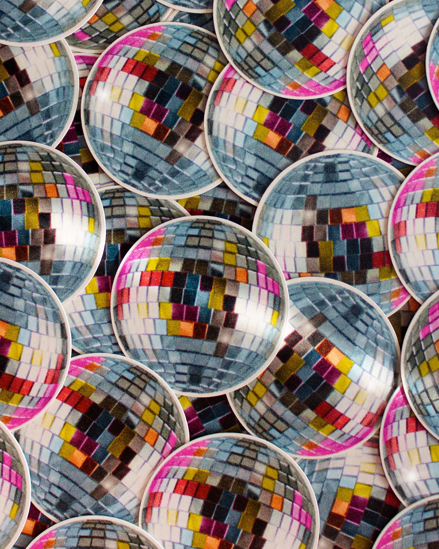 Disco Ball Bar Coasters: Set of 4