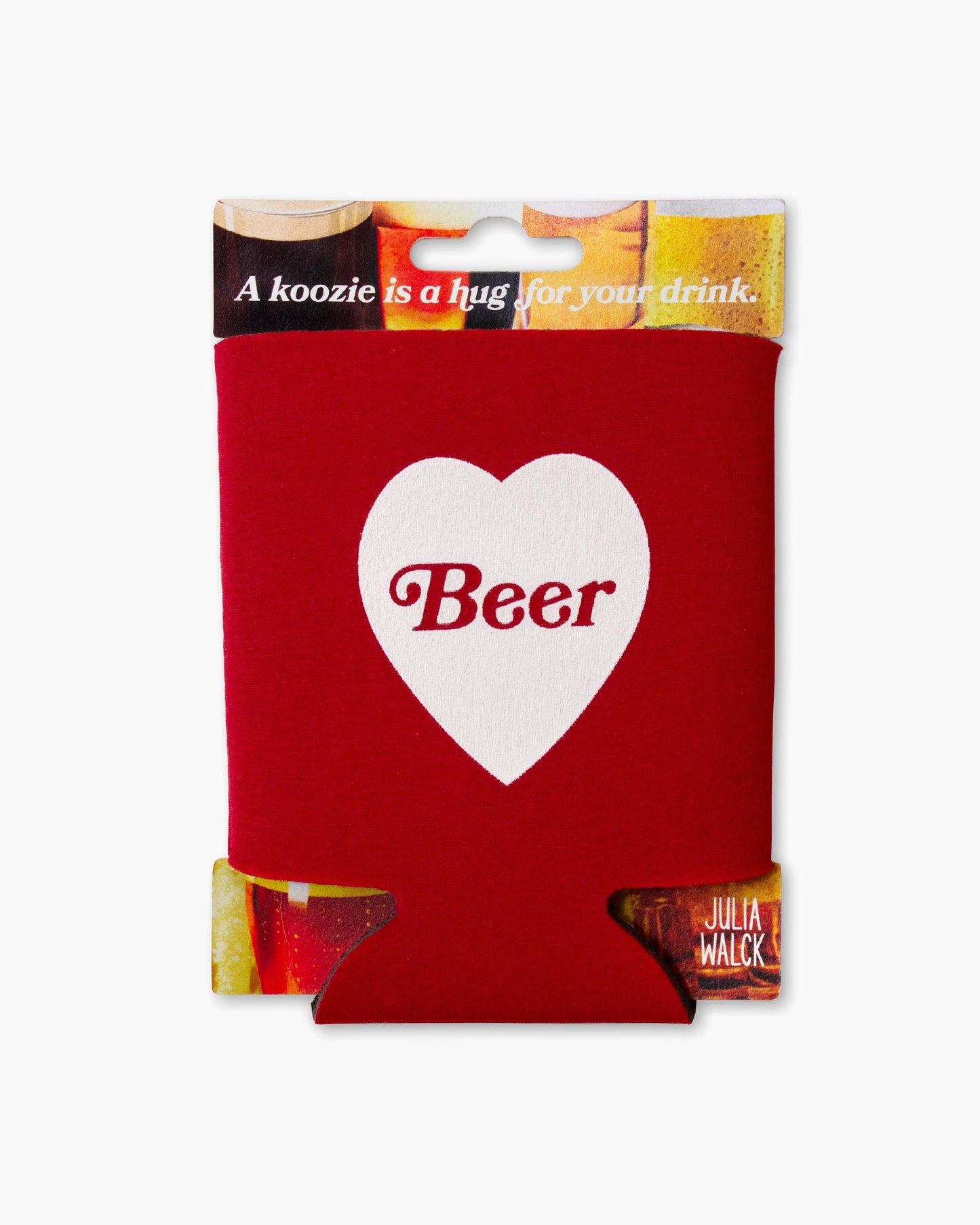 Heart Beer Koozie
