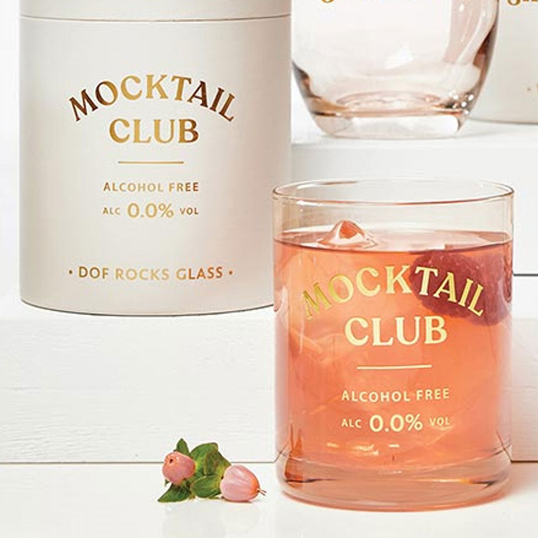 Mocktail Club Rocks Glass