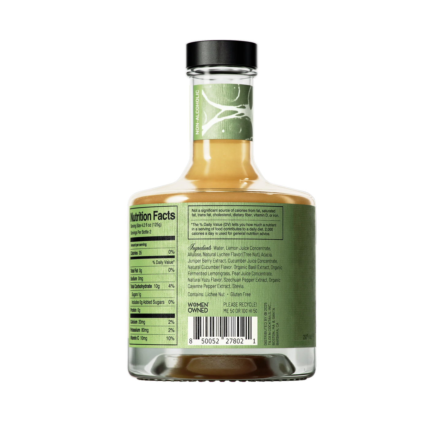 Tilden Non-Alcoholic Cocktail: Lacewing