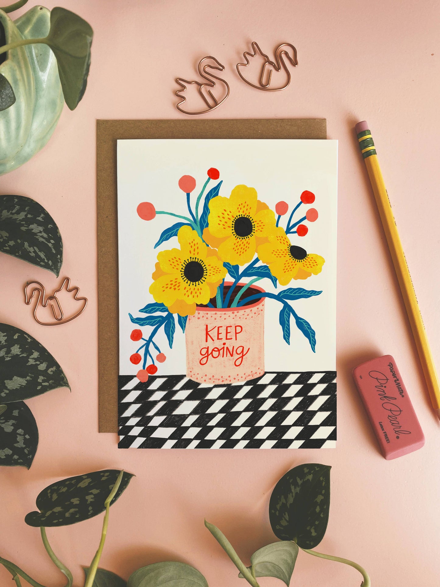 Keep Going Greeting Card