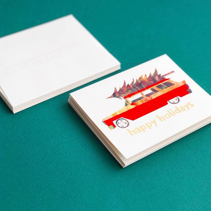 Holiday Chevy holiday greeting card