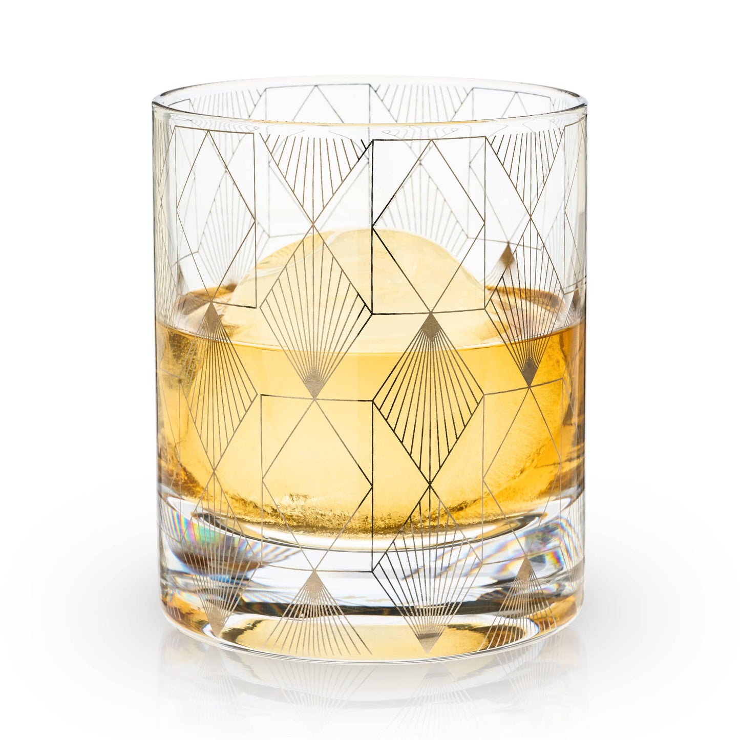 Metropolis Deco Crystal Tumbler