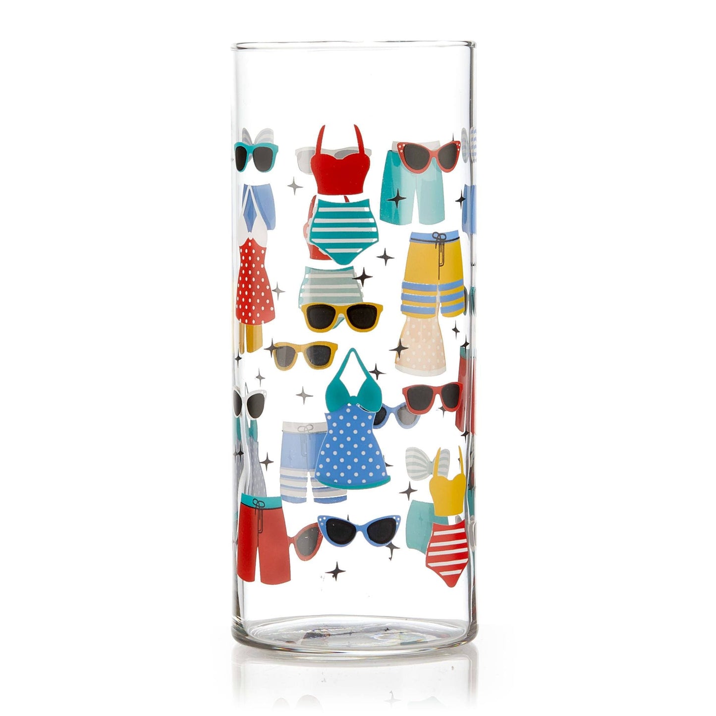 Libbey Vintage Swimsuits Cooler Glasses: Set of 4