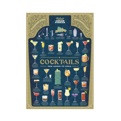 Cocktail Lover's 500-piece Jigsaw Puzzle
