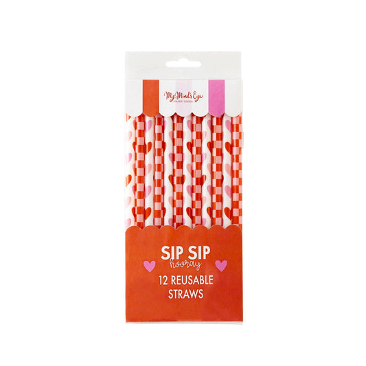 VAL1016 - Heart You Reusable Straws