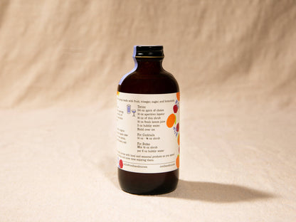 Seasonal Kumquat Lavender Rose Shrub 8.5oz