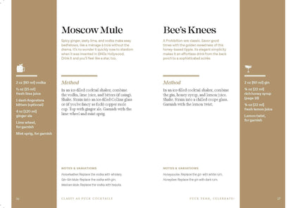 Classy as Fuck Cocktails