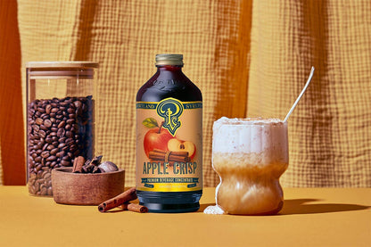 Apple Crisp Syrup 12oz - cocktail / mocktail / coffee drinks