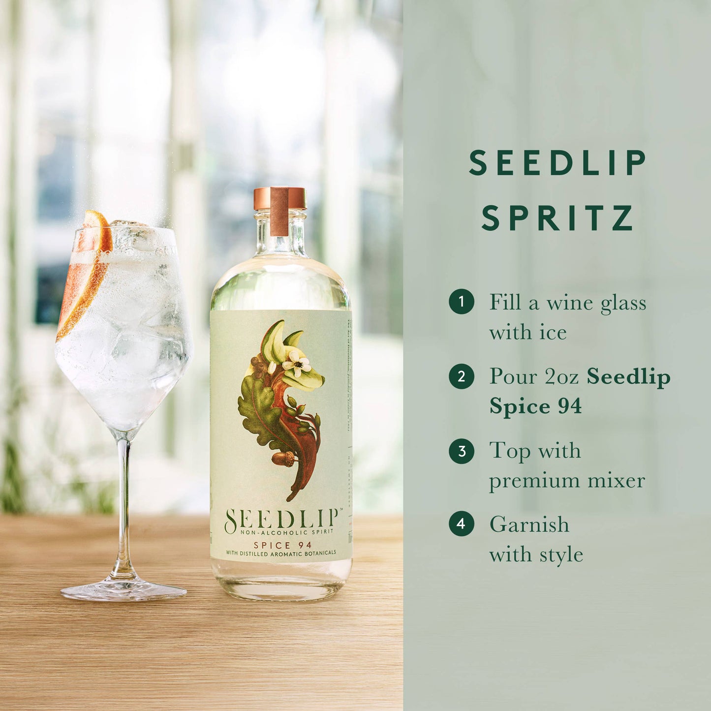 Seedlip Spice 94 | Non-alcoholic Spirits