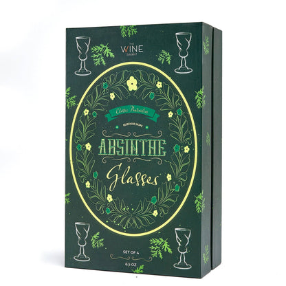 Absinthe Glasses: Set of 4