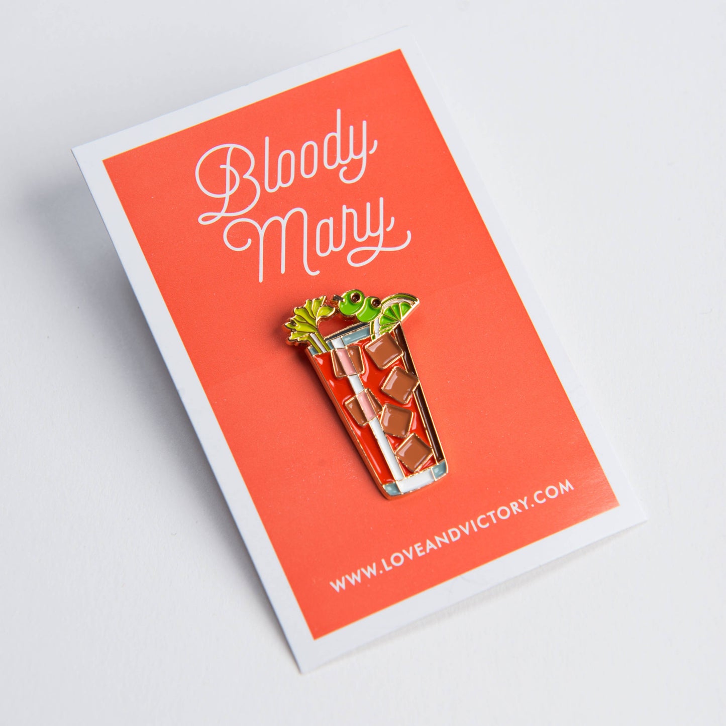 Bloody Mary Cocktail Pin