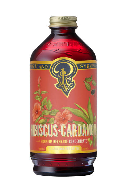 Hibiscus Cardamom Syrup