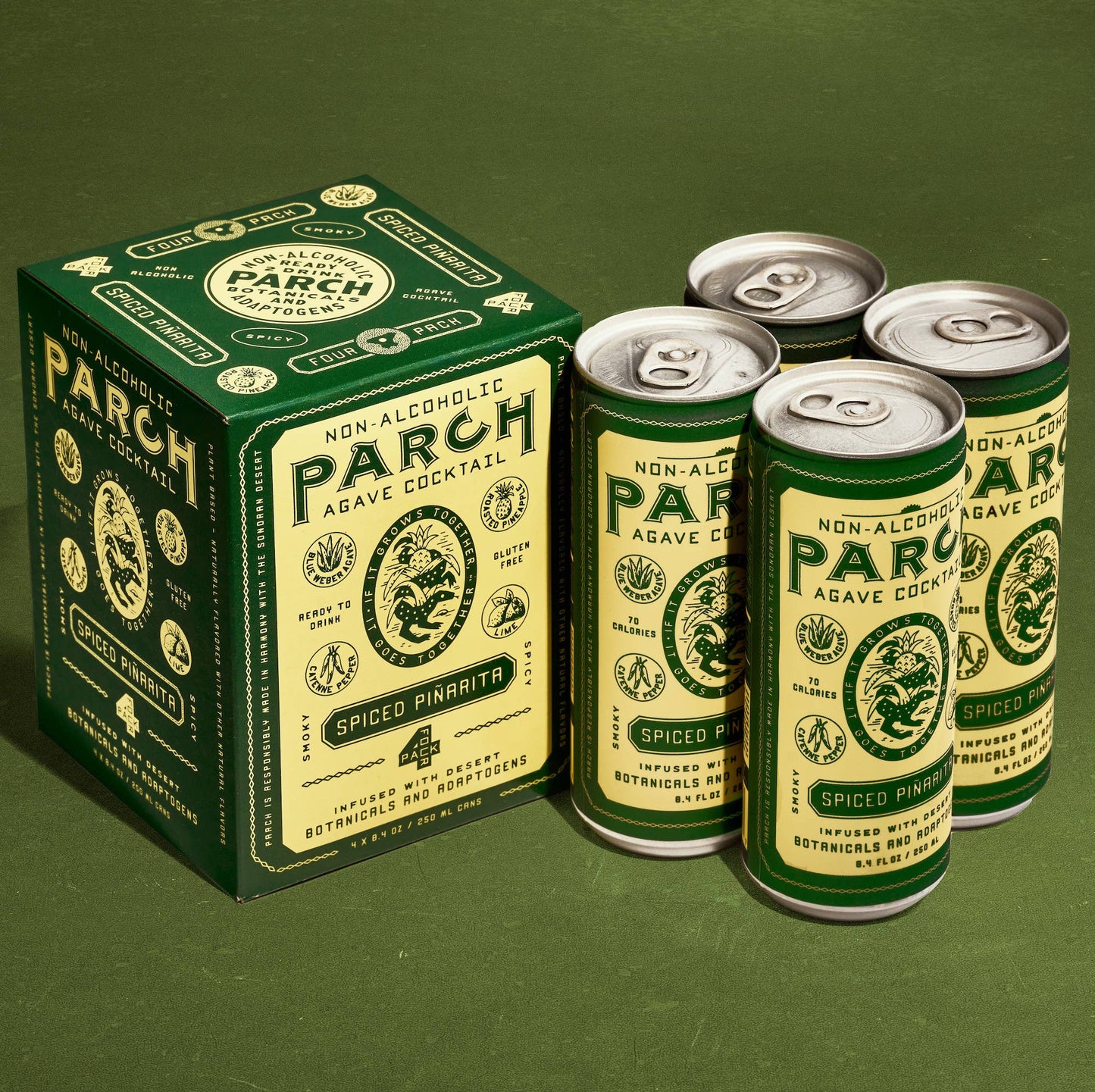 PARCH Spiced Piñarita Non-Alcoholic Agave Cocktail