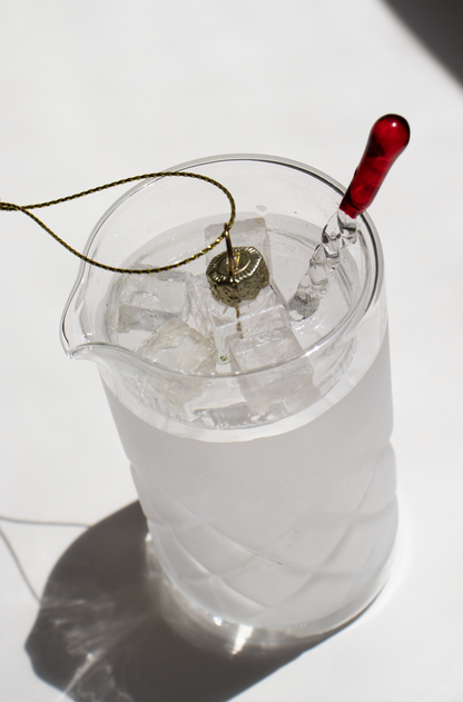 Bar Mixing Glass Holiday Ornament Christmas Decor - Presale