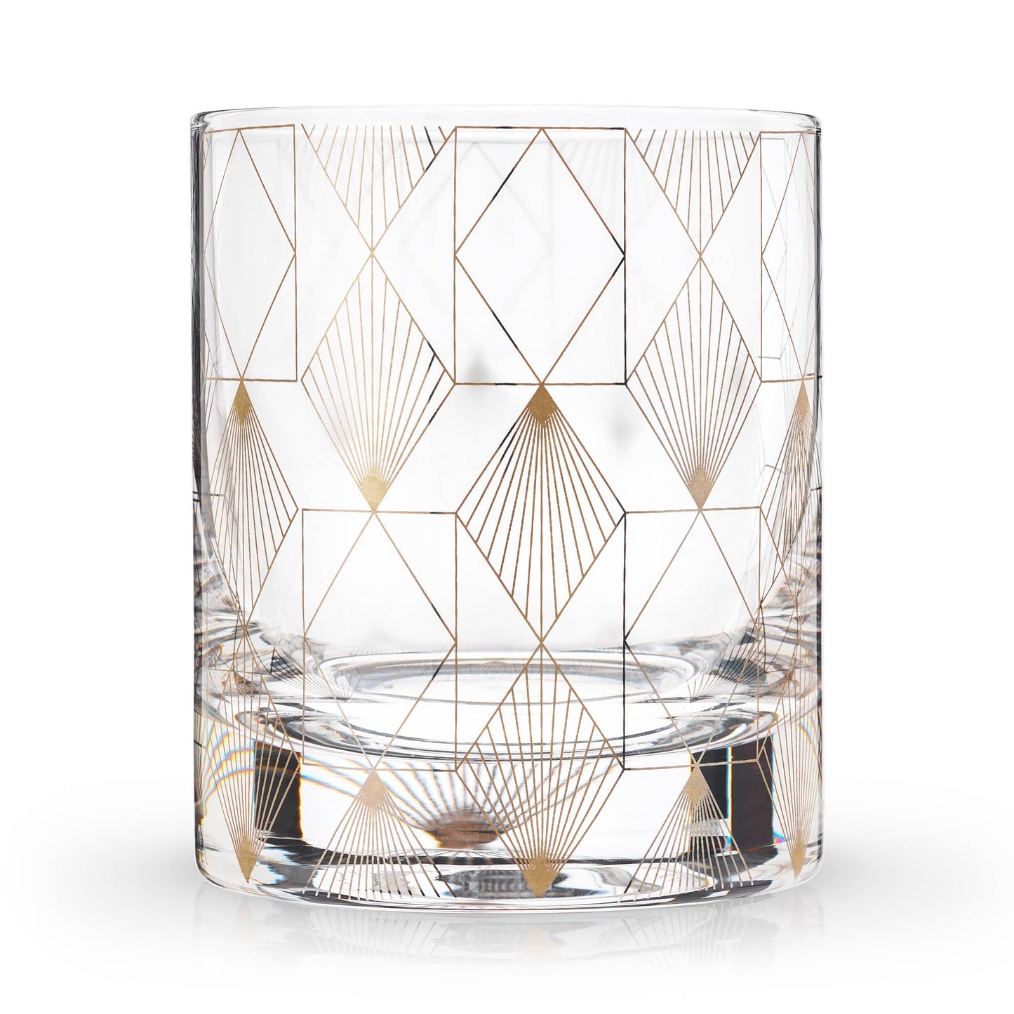 Metropolis Deco Crystal Tumbler
