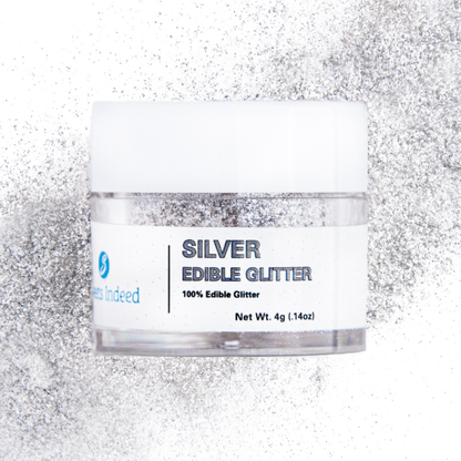 Silver Edible Glitter