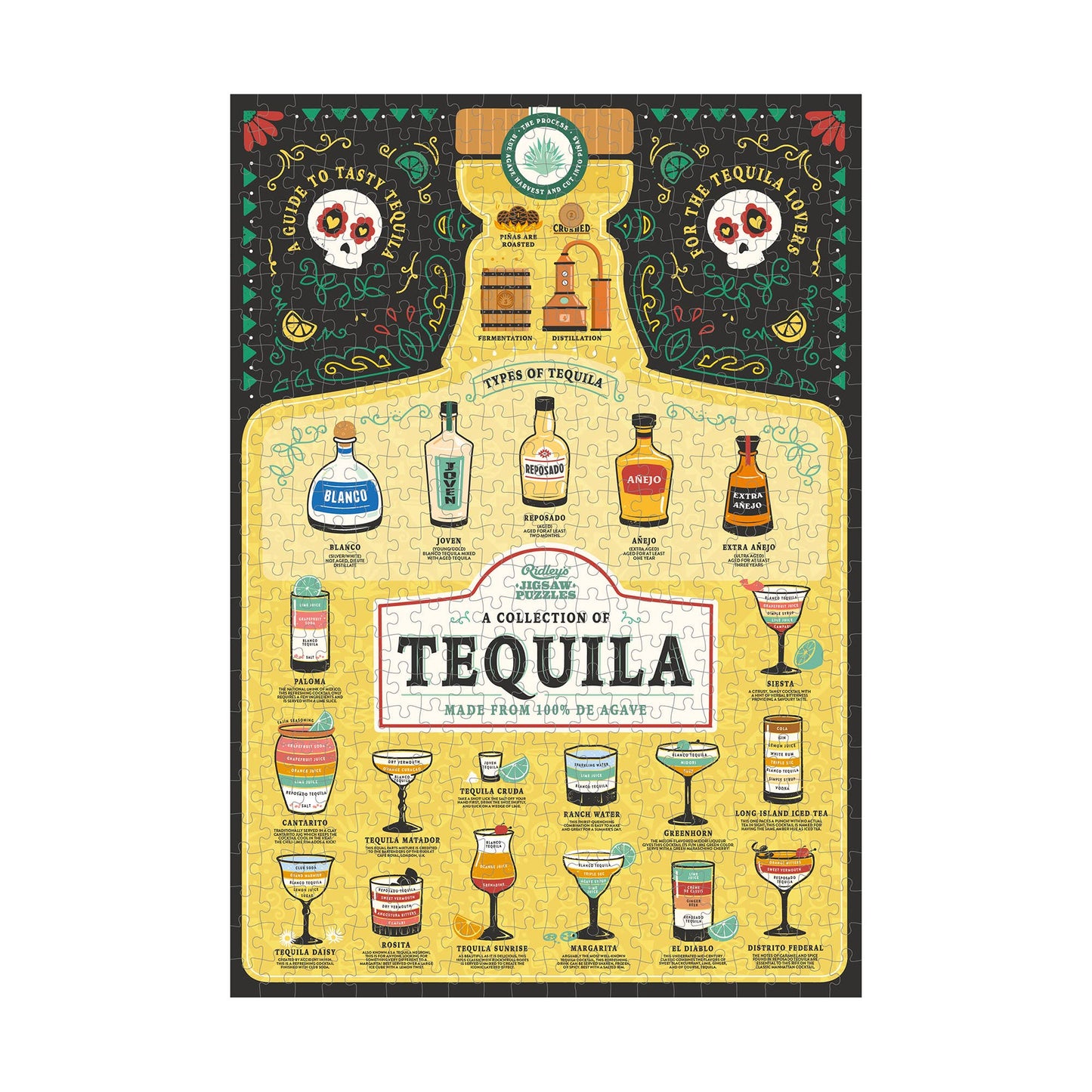 Tequila Lover's 500-piece Jigsaw Puzzle