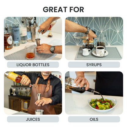Pour Spouts - Set of 6 Bottle Pourers. Gold