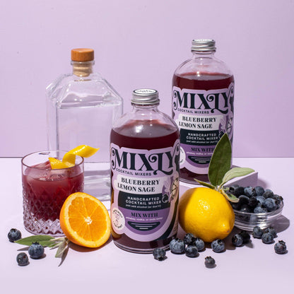 Blueberry Lemon Sage Mixer