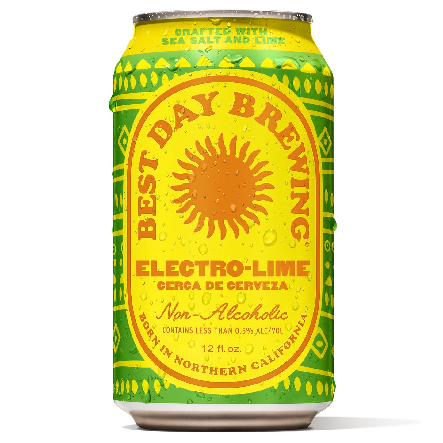 Best Day Brewing Electro-Lime Non-Alcoholic Craft Beer