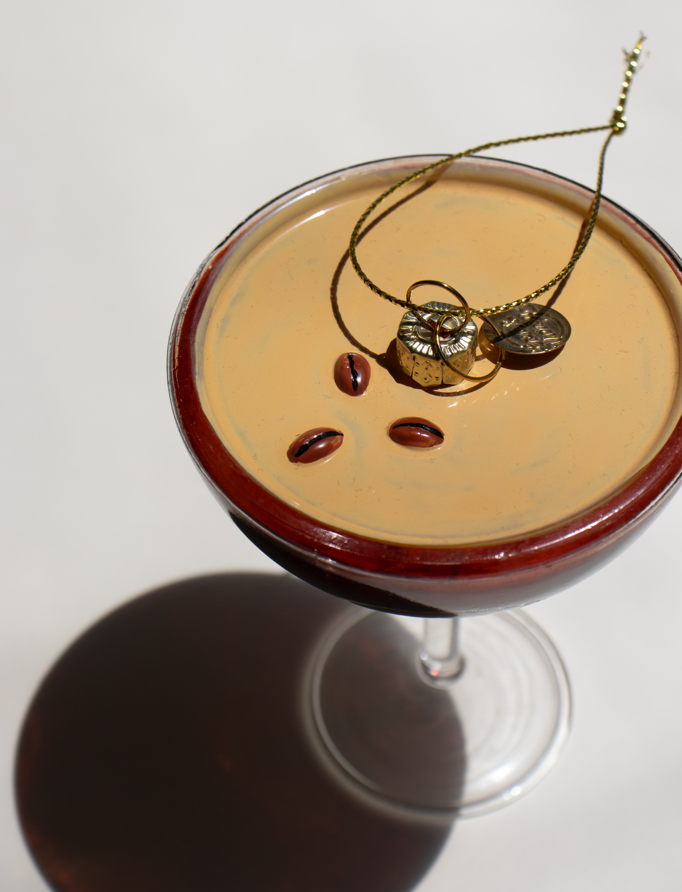 Espresso Martini Cocktail Christmas Ornament - Presale