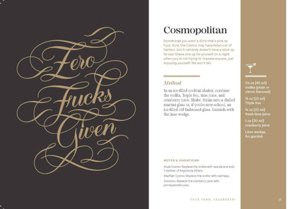 Classy as Fuck Cocktails