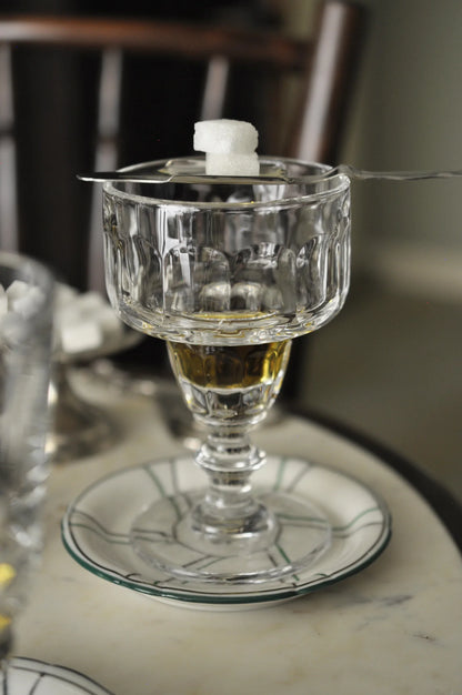 Coupe Absinthe Glasses: Set of 2